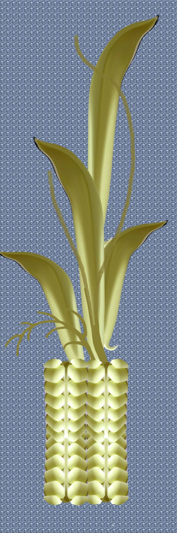 Creation of Lilies in Crystal : Step 5